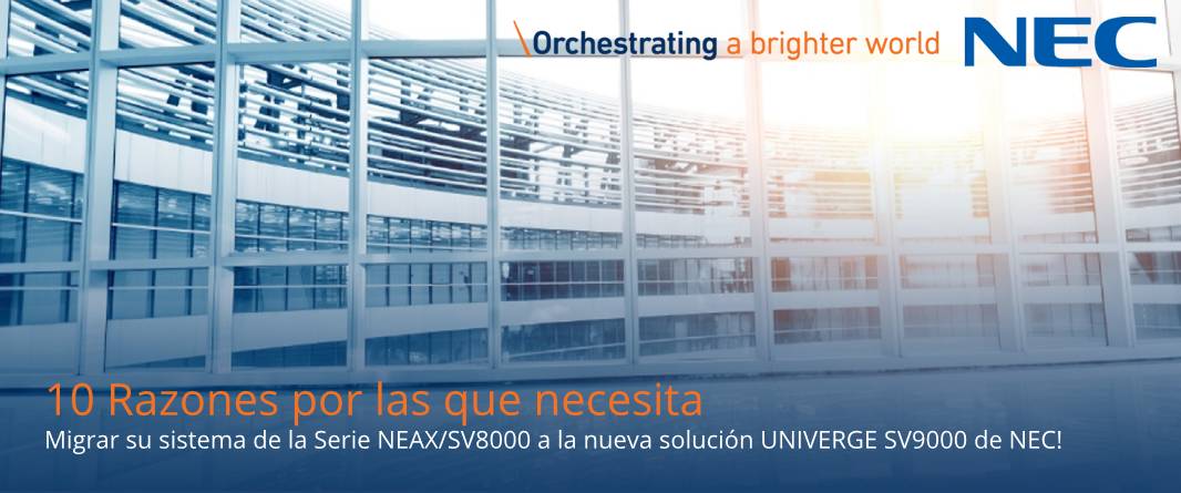 Orchestrating a brighter world NEC